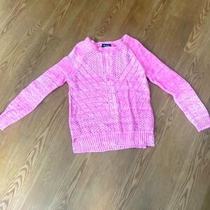 The Children’s Place Girls Long Sleeve Knit Sweater.